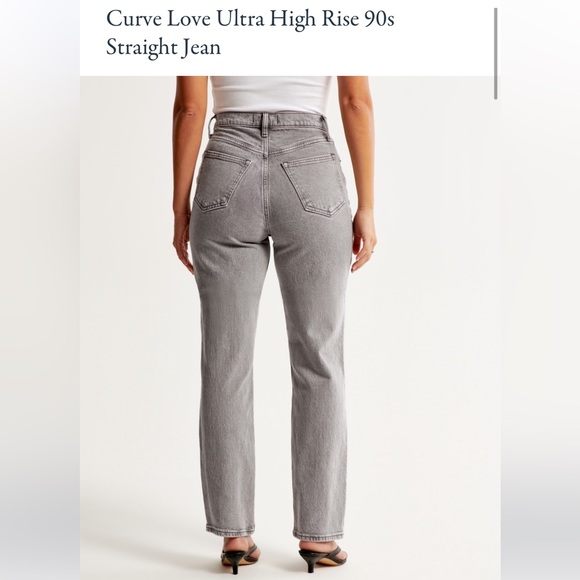 Abercrombie 90s straight jean - Picture 2 of 6